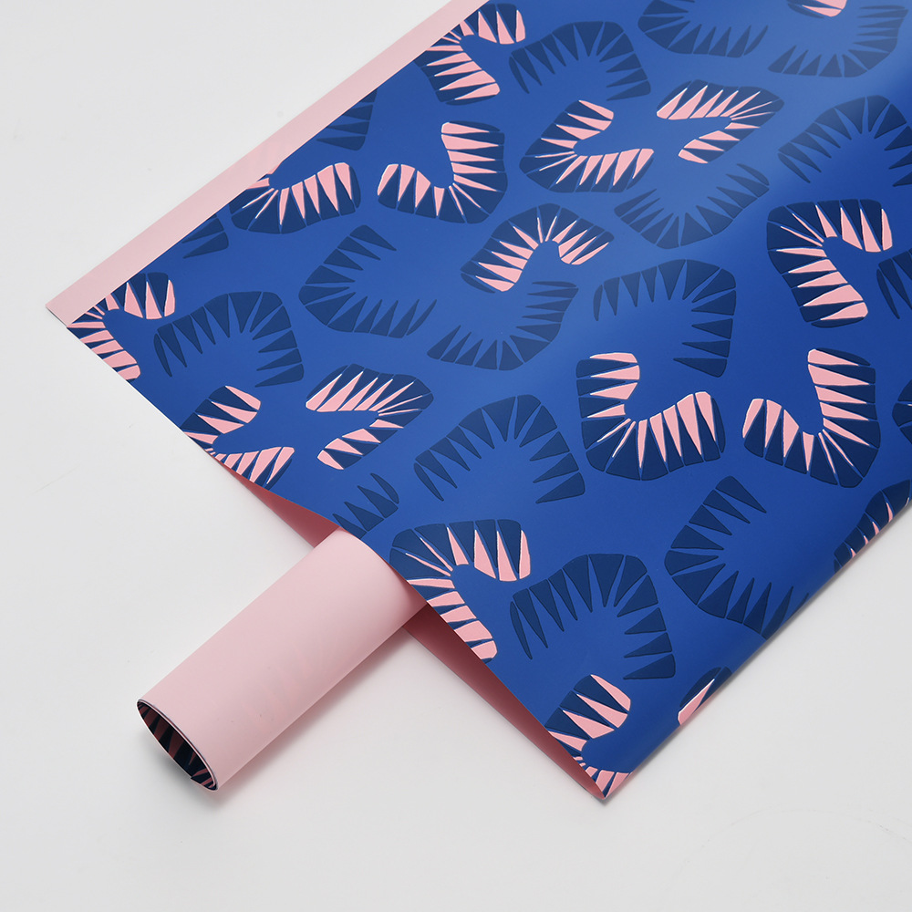 Fábrica de fiestas de flores originales transfronterizas floristas paquetes de flores de papel de embalaje de regalos de floristas de dos colores