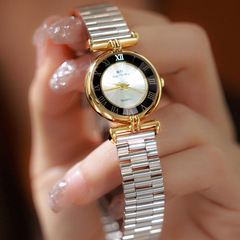 BS new hot-selling factory direct sales foreign trade approved patterned glass light luxury stainless steel chain watch temperament women's watch FA1793