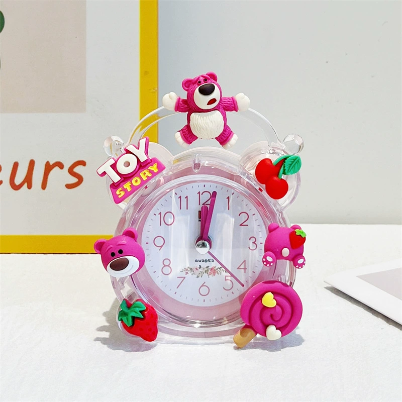 Детские будильники для девочек милые в спальне, яркие украшения для студента, особый будильник-знак учёбы самодисциплины