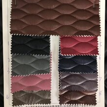 新款1.5m刺绣PVC皮革材料箱包沙发面料汽车座椅皮革工厂批发哑光