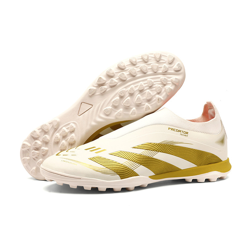 Zapatos de Fútbol con Tacos TF de Corte Bajo de KPU y TPU Antideslizante para Césped Artificial