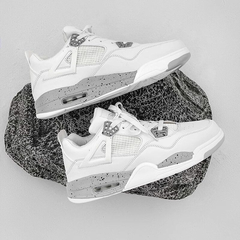 Putian Shoes Nike Aj4 Basketball Shoes Men's Shoes White Shoes Air Force Sports Casual Shoes Couples Student Shoes