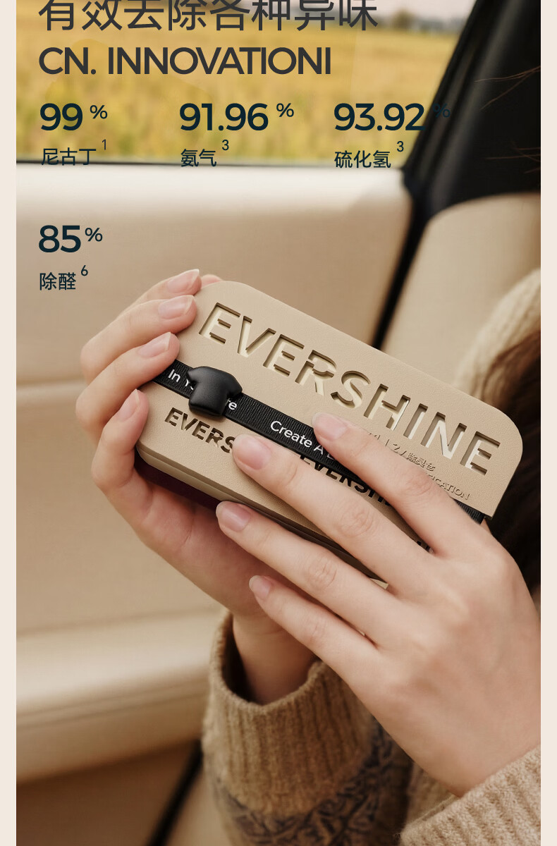 Qingtian Dabai Car Fragrance Solid Balm New Dual-Compartment Long-Lasting Fragrance Deodorizer Formaldehyde Remover Car Fragrance