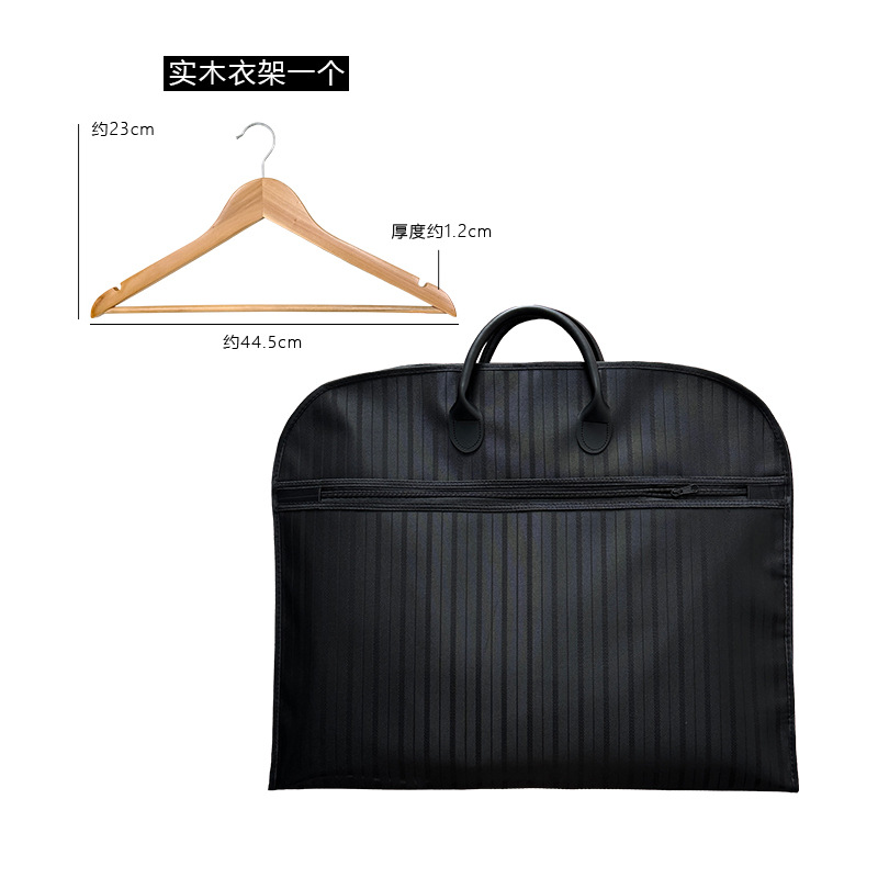 Oxford traje cubierta de polvo bolsa de almacenamiento bolsa de ropa traje personalizado cubierta de traje impermeable