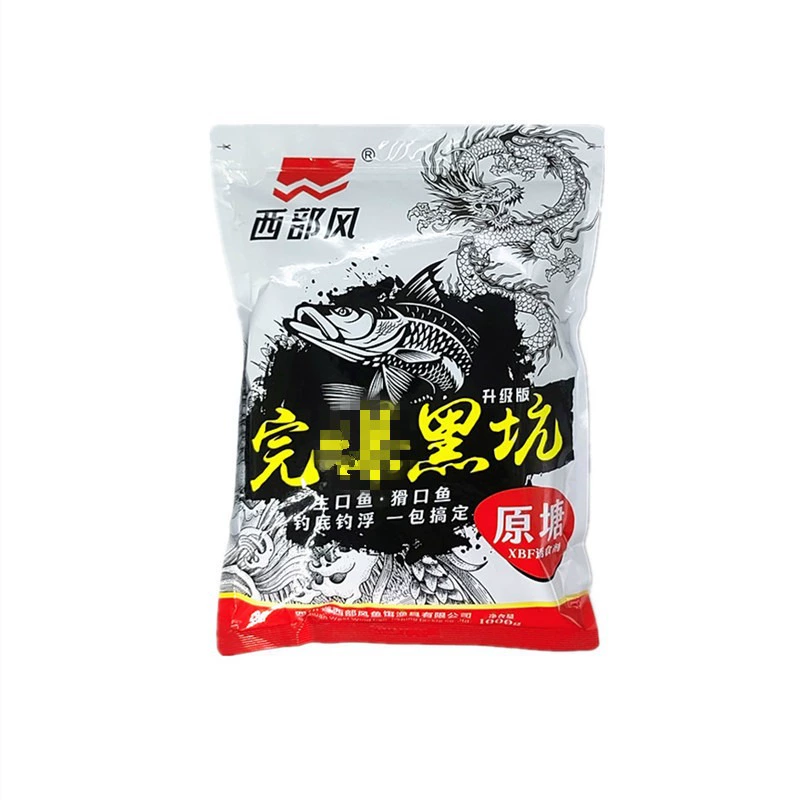 西部风 После черной ямы взрыв Вентун картофельный вкус черный конфета вкус 1000 грамм черная яма приманка одна штука 22 пакета