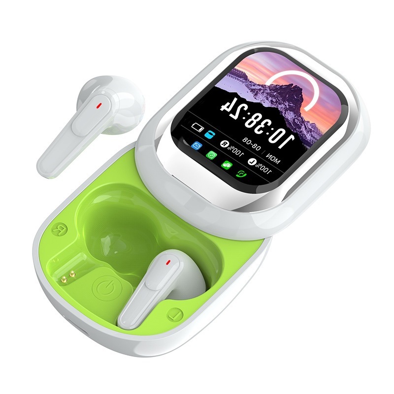 * 新しい国境を越えた爆金TWS入耳式スクリーン付きbluetoothイヤホンノイズ低減透過式カラースクリーンタッチSE!|undefined