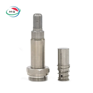 MIQ244-14.5mm气动阀组件电磁阀先导头两位三通阀芯不锈钢阀杆