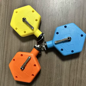 [亚马逊CHALK LINE 30M 六边形划线器 粉盒水平三件套墨斗木工工具]