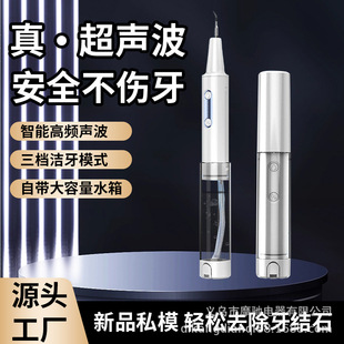 Cross-border ultrasonic electric tooth cleaner household two-in-one tooth stone removal tooth cleaner tooth beauty instrument oral cleaner