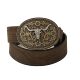 Belt Men's Western Denim casual pants with Denim versatile handsome trendy retro belt simple belt
