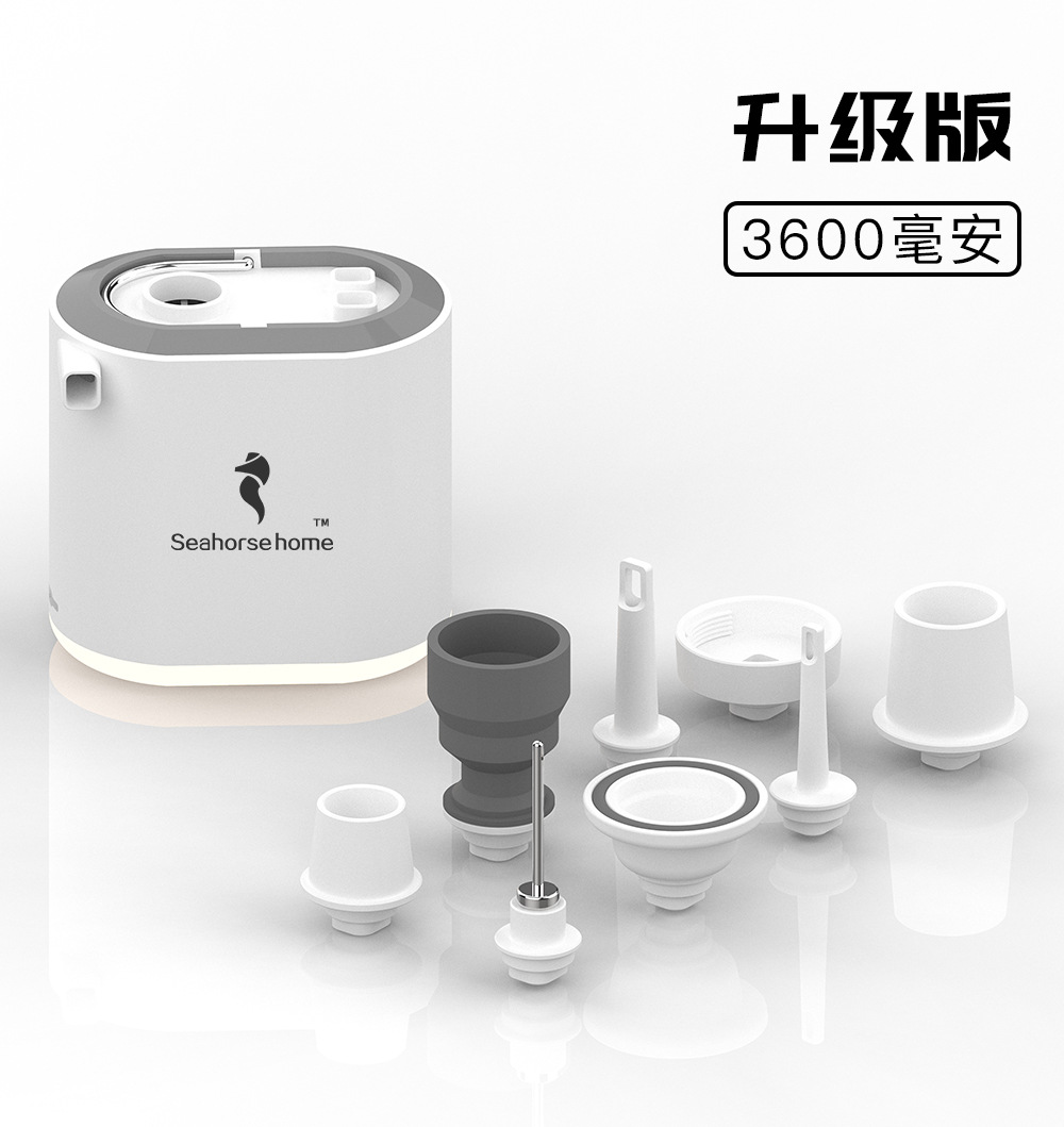 Inalámbrico portátil hogar bomba de aire tienda cojín de aire cama anillo de natación bomba eléctrica al aire libre mini bomba de aire