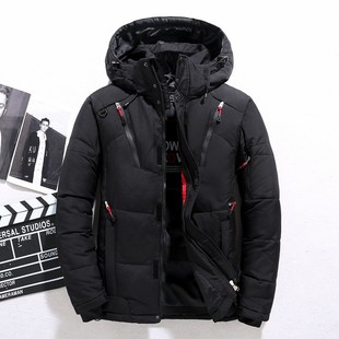 Cross-Border Men's Clothing New Men's Short Men's Winter Outdoor Thickened Winter Jacket Wholesale