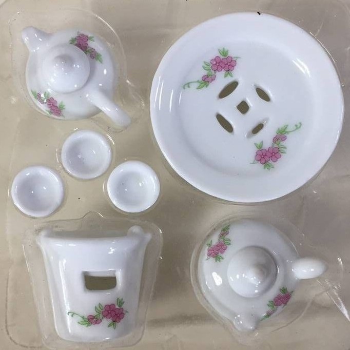 dollhouse  miniaturesʳ��diyģ�ͷ���������������մɲ�߻��