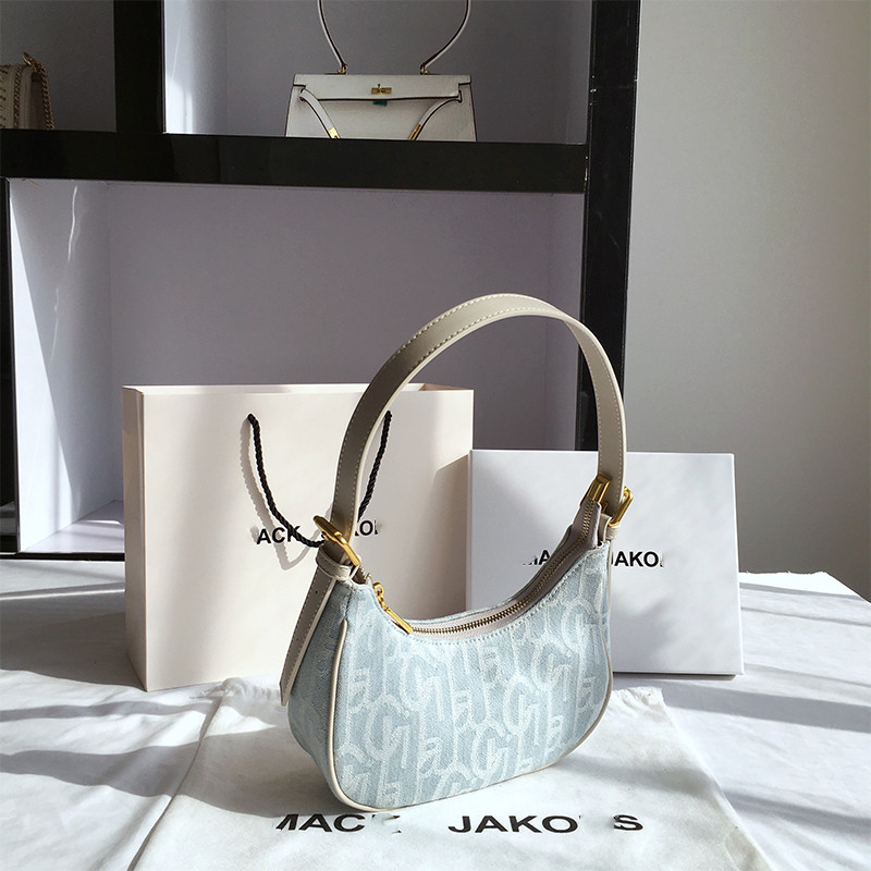 Hong Kong kJhsel PU niche denim law stick underarm for women's spring/summer new shoulder bag_voghion.com