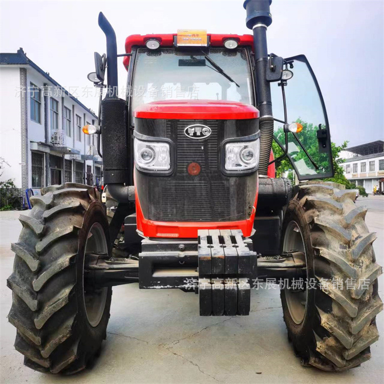大型农用东方红拖拉机 旋耕犁地运输农用车 大型四驱轮式拖拉机