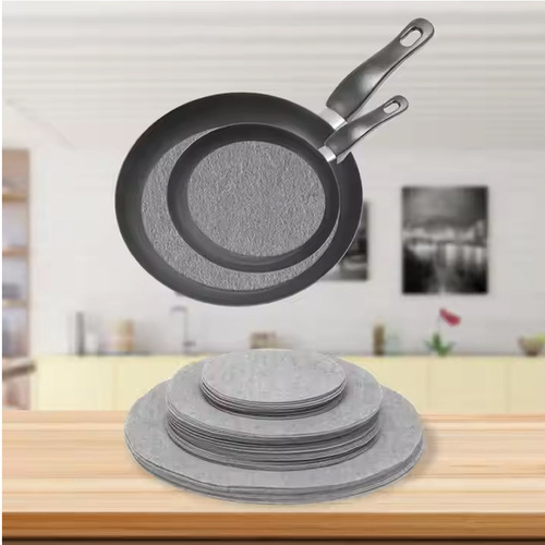 Felt plate partition pad Cross-border Amazon pan plate pad Thickened felt dish absorbent partition pad