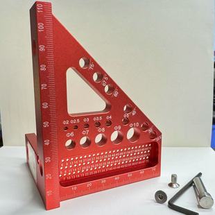 �¿��X�Ͳ��X�Ͻ�45/90&deg;ľ������3D�๦�ܳ߹���Ӣ�Ƴ߶������X