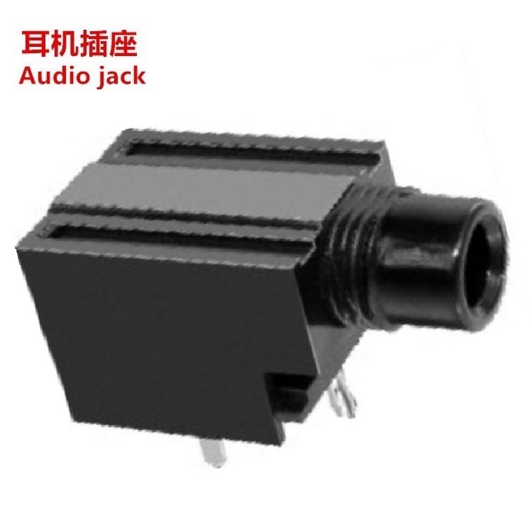 麦克风CK6.35插座 内径6.35耳机插座批发  孔径6.35mm耳机插座