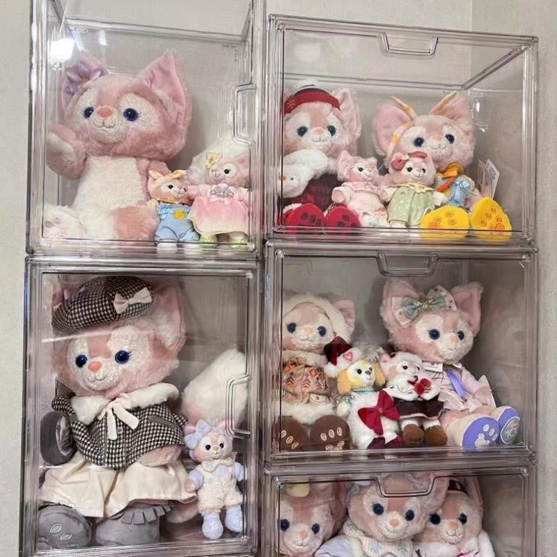 大サイズブラインドケース収納ケース全透明防塵手作り展示棚棚レゴ人形吉伊玩具収納ケース|undefined