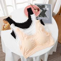 Modesty Sports Bra with Removable Padded Straps, No Underwire, Large Cup, Comfortable Training Bra for Women - Chuli Poetry