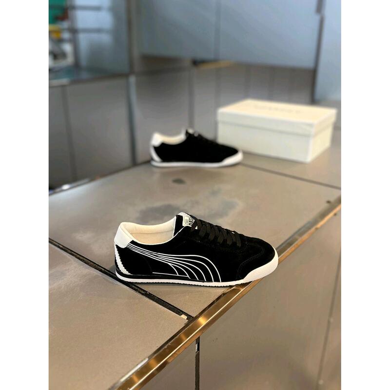 Fashionable Brand Men's Shoes 2025 Spring New White Shoes Men's Low-Top Casual Sneakers Sports Forrest Gump Shoes Handsome Trendy Shoes
