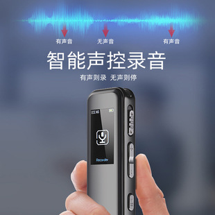 Wholesale Supply Recorder 64GB Class Meeting Professional High-definition Noise Reduction Student Recording Pen Outer Cross-border Explosion Product