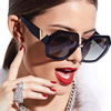 Sunglasses, brand fashionable glasses solar-powered, 2022 collection, European style