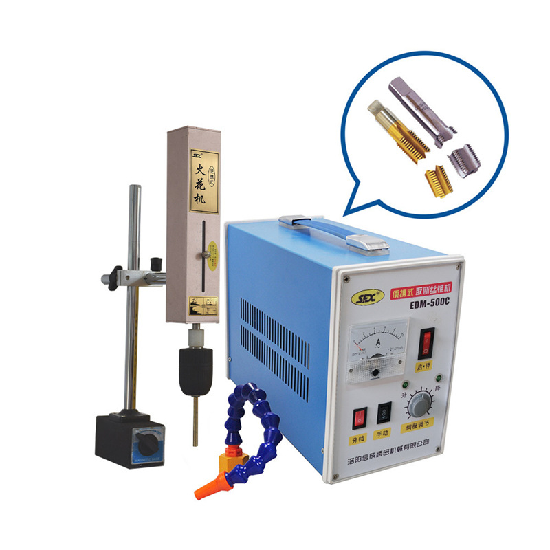 Máquina de corte eléctrico portátil chispa máquina de perforación perno rompiendo escariador pequeño tornillo rompiendo la máquina