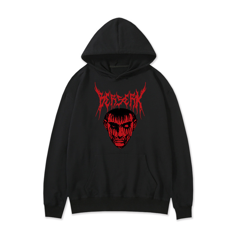 Swordwind Legend Anime Periférico Suéter con capucha Marca Warrior Segunda dimensión Sudadera con capucha suelta casual europea y americana