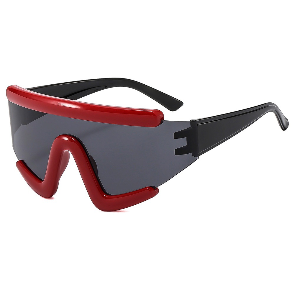 Cyberpunk winddichte fietsbril dames modieuze sportbril trend_voghion.com