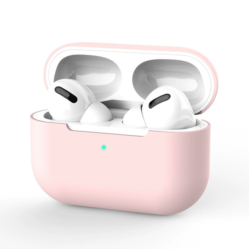 Apple, силиконовый совместимый чехол, беспроводные наушники, bluetooth, защита от падения