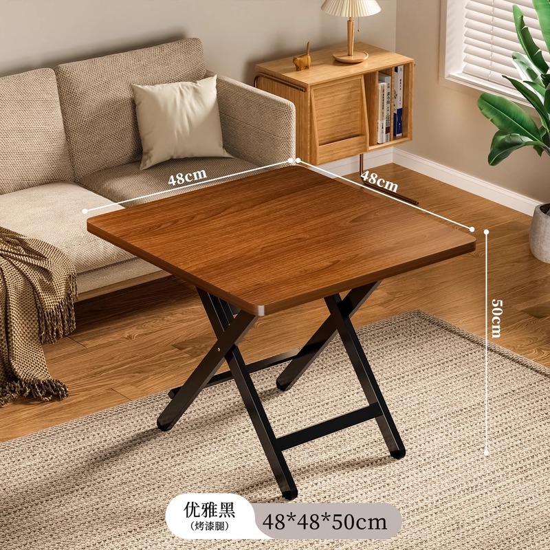 折りたたみテーブル、ダイニングテーブル、家庭用小型テーブル、簡易丸テーブル、賃貸住宅、屋外ポータブル屋台、食事用正方形テーブル|undefined