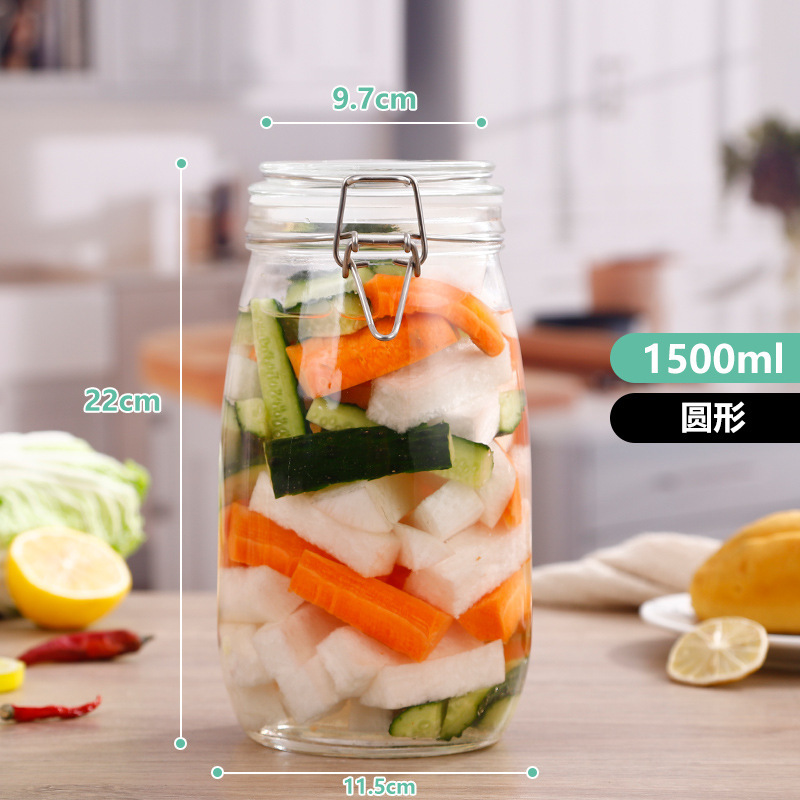 1500ML 라운드; 투명