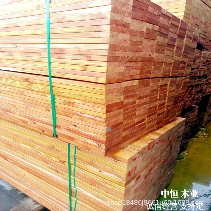 厂家批发防腐木方 菠萝格价格 车圆木方桥梁木方 碳化木 建筑木方