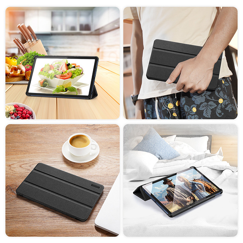 Aplicable a Lenovo TabM11 Tablet funda protectora al por mayor LenovoP12 Flip tri-fold funda protectora resistente a caídas transfronteriza
