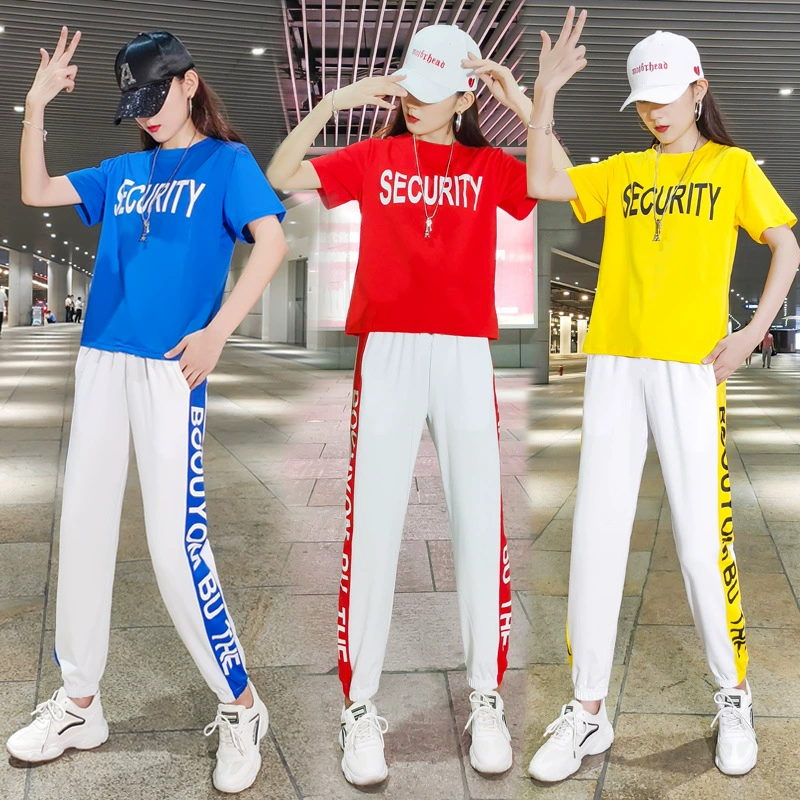 Одежда для квадратных танцев Новый костюм Мужская и женская модная спортивная повседневная одежда Спортивная Одежда для танцев Ghost Step Dance Одежда