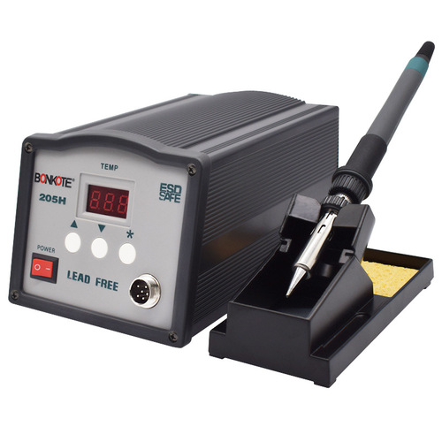 BONKOTE205H advanced high frequency constant temperature soldering station 150W digital display intelligent lead-free soldering station 205 high power soldering station