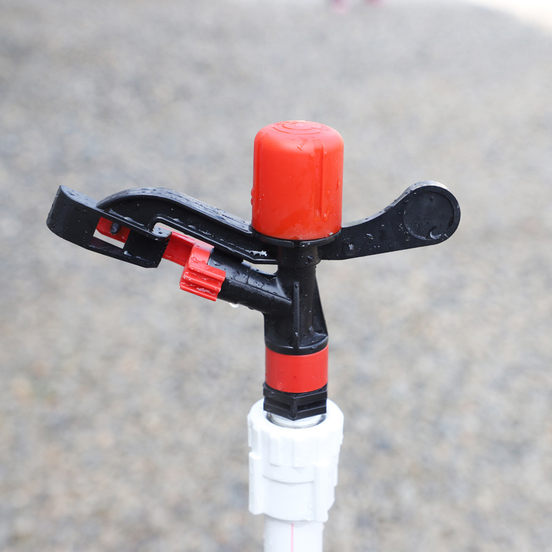 Moriyu sombrero rojo rociador de boquilla única herramienta de riego de jardín agrícola de plástico sin impuestos