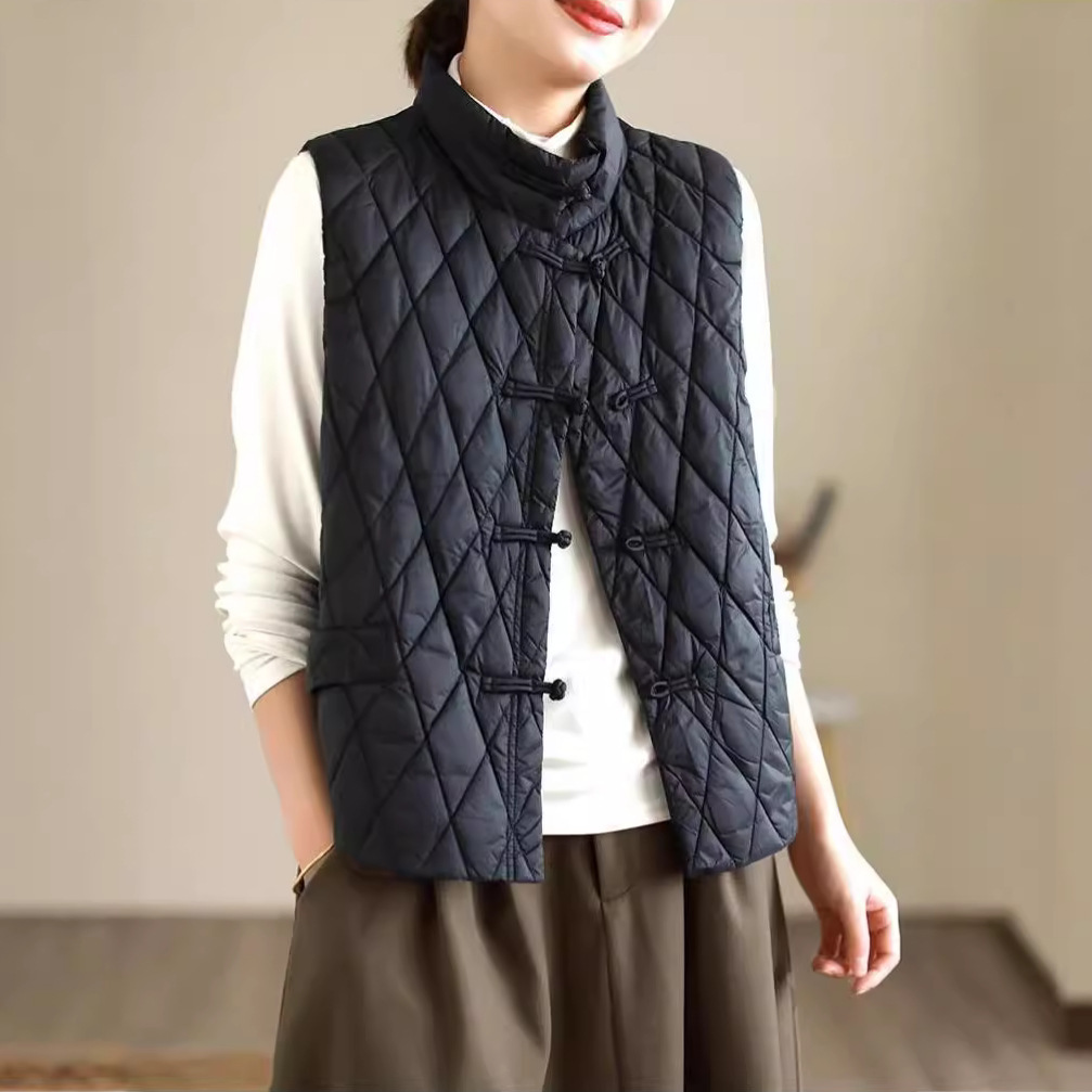 Vest with down