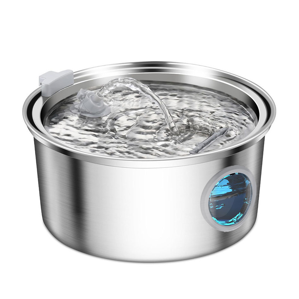 3.2L pet water beverage de acero inoxidable filtro de circulación automática cat water beverage cat water beverage