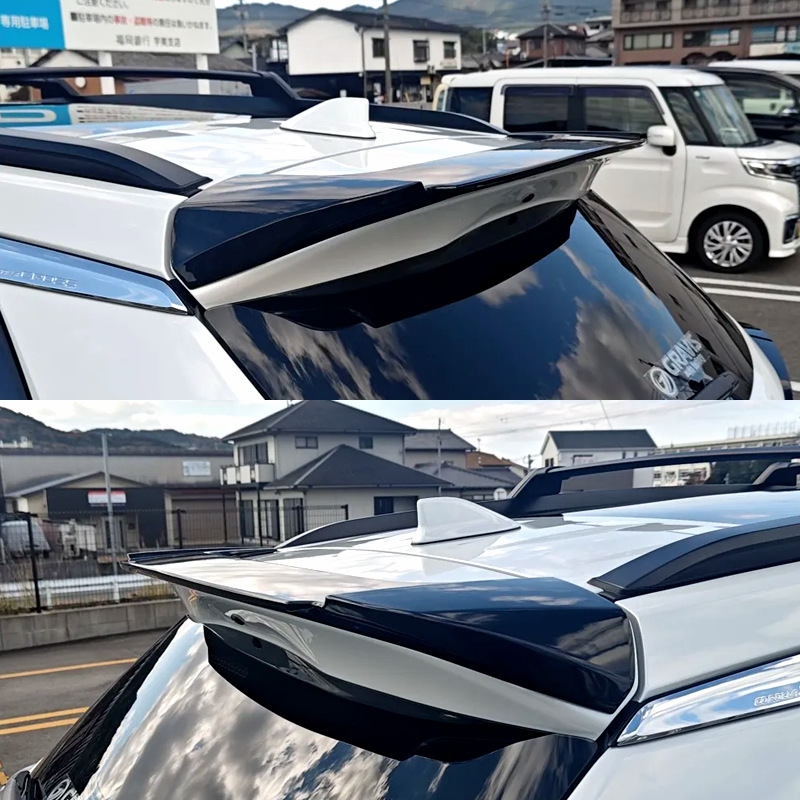 Suitable for 2022-2025 Toyota Landa Tail Wing Corolla Cross Sharp Modification Top Wing Fixed Wing Decoration