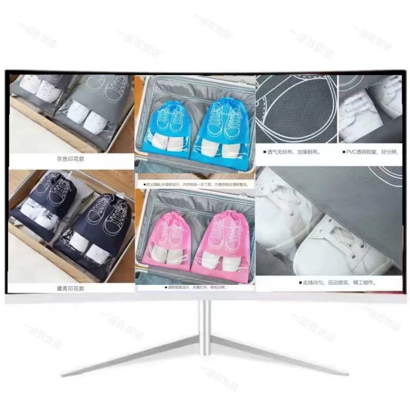 Storage system, shoe bag, comfortable footwear, cloth bag