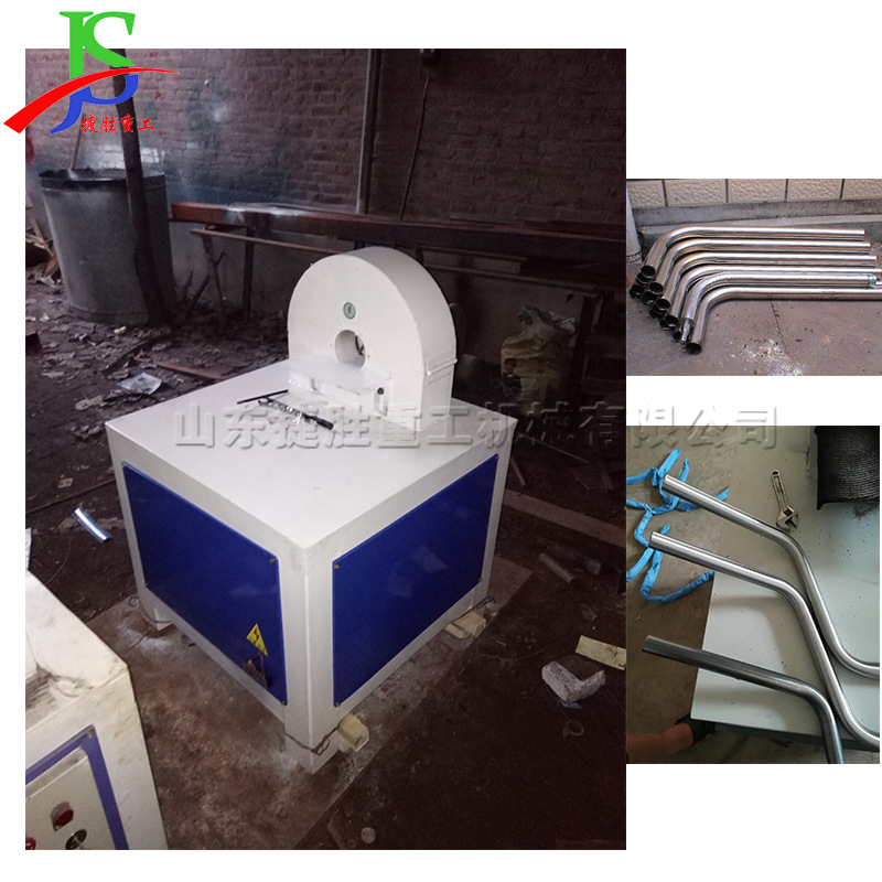 máquina de molienda de tubos doblados de ingeniería de construcción máquina de pulido de tubos redondos doblados pequeña máquina de pulido de tubos planos elípticos completamente automáticos