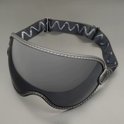 Off-Road Goggles Sun Protection Mirror, Dəbilqə (Kaska) aksesuarları - dark-black-regular-style