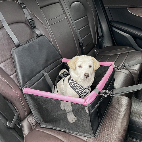 New Pet Car Seat Cover for Dogs and Cats, Safety Seat Bag for Rear Seat, Specialized for Outings, Water-Proof Car Seat Dog Bed