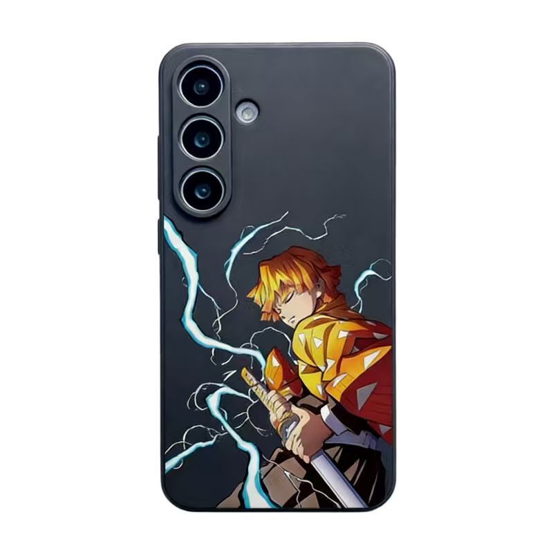 The Boy Who Pulled Out the Knife Is Suitable for Samsung S26 Mobile Phone Case Galaxy S25Ultra Soft Case S23+ Cartoon S22/S24Fe