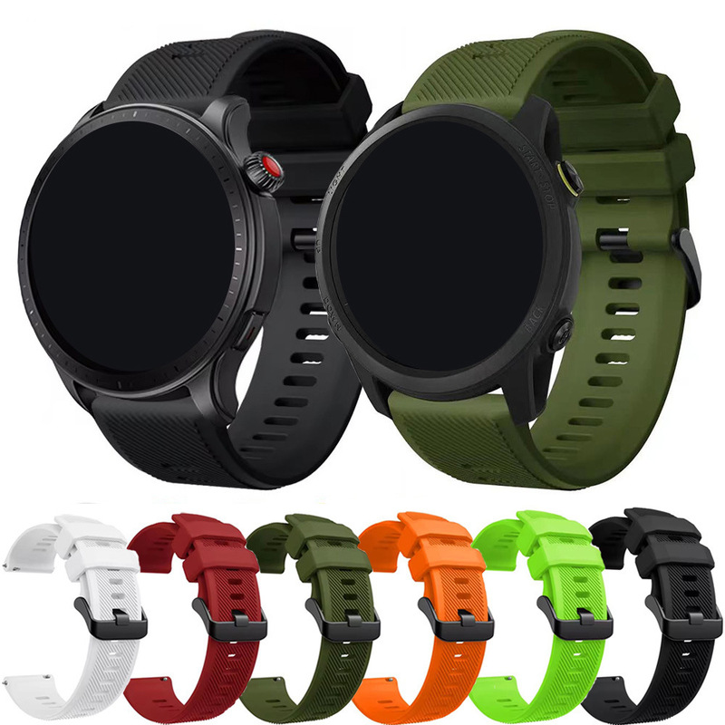 Suitable for Amazfit Huami Gtr4 Silicone Strap Official Same Style 22mm Silicone Strap Sports Strap in Stock