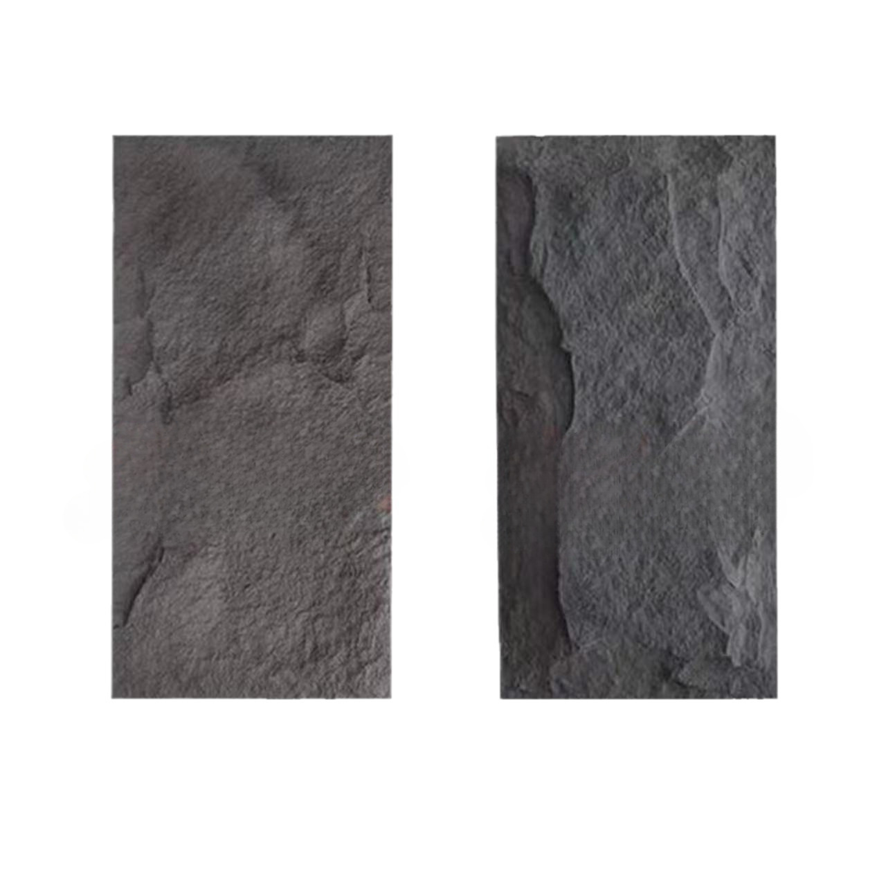 Pu Piel de piedra Fondo de patio Piedra de hongo Piedra cultural ligera Pintura de pared exterior Pintura de piedra de simulación de arte Losa grande Estilo ultrafino