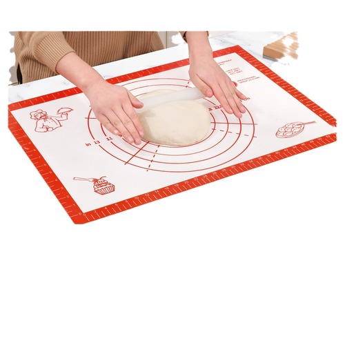 Cross-border new silicone kneading mat food-grade thick kneading mat barbecue mat household kitchen restaurant baking tools
