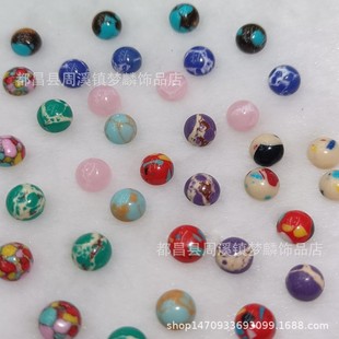 3~6mm�µۻ���ʯ�^��Aƽ�׽���DIY��ָ�Ʒ�Ƕ�����